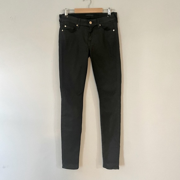 7 For All Mankind Coated Sheen Jeans - Picture 2 of 5